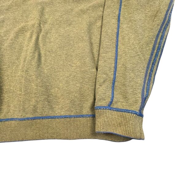 Tommy Bahama Sweater 1/4 Zip Reversible Contrast Stitch Outdoor Activewear - Picture 5 of 12